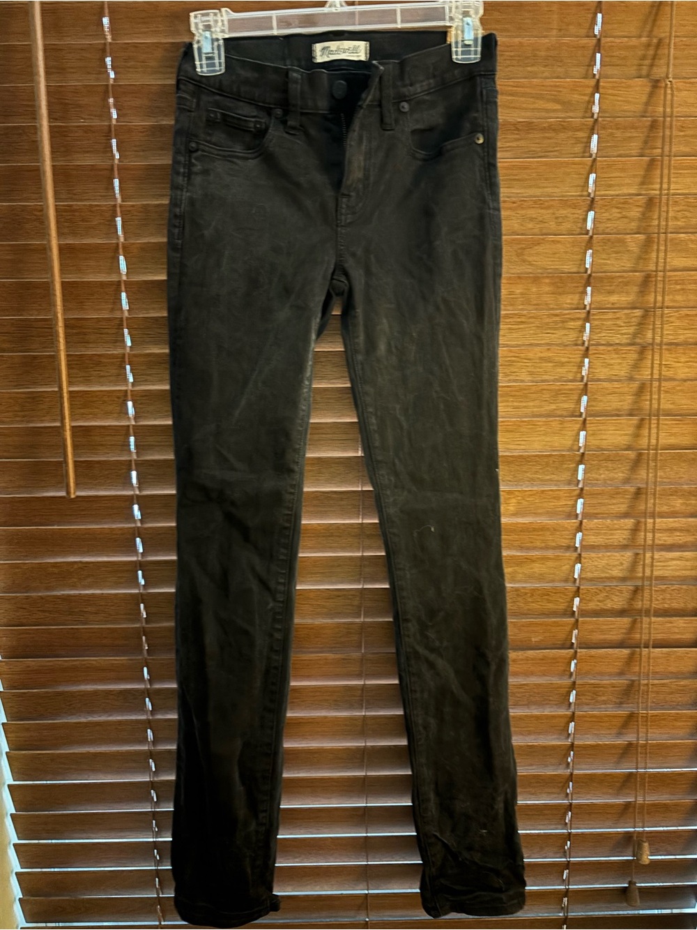 Madewell Black Skinny Jeans